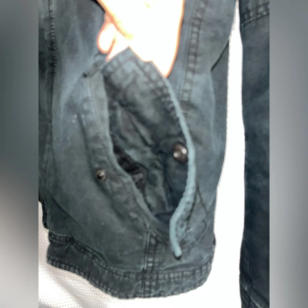 Levi’s Sherpa Lined Chore Jacket with Removable Hooded Sweatshirt; Medium Mens